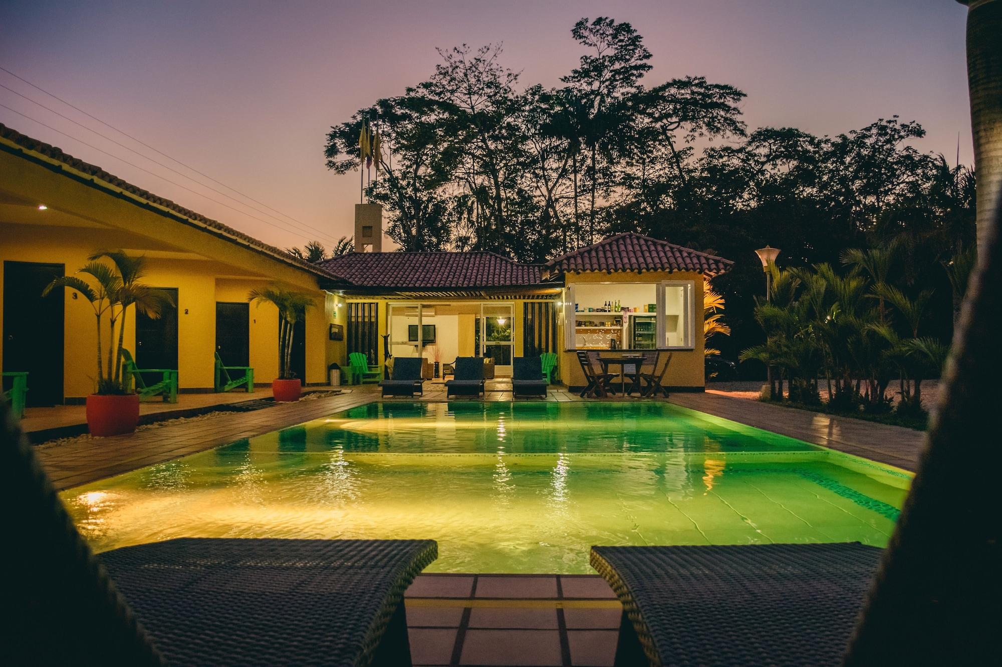 Hotel Paloverde Villas Campestres Apiay 外观 照片